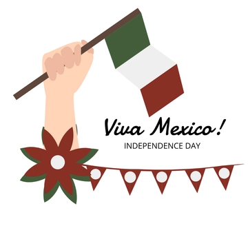 Free Mexican Independence Day Promotional Clipart Template to Edit Online