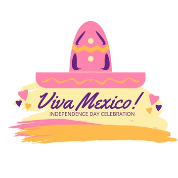 Free Mexican Independence Day Celebration Clipart Template to Edit Online