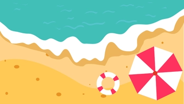 Free Summer Banner Background Template to Edit Online