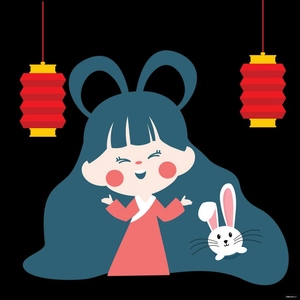 Cute Mid-Autumn Festival Clipart
