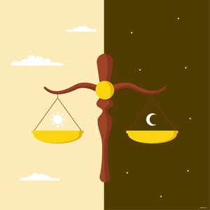 Fall Equinox Design Vector
