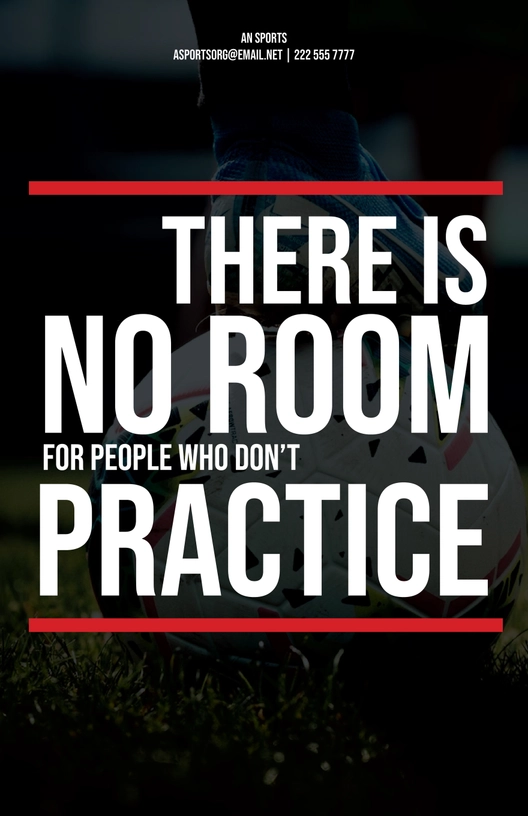 Sports Motivational Poster
