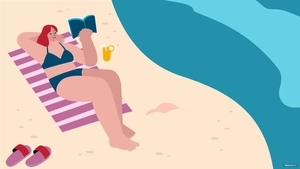 Summer Reading Background