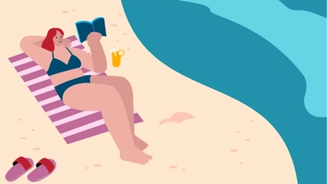 Free Summer Reading Background Template to Edit Online