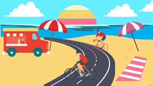 High Resolution Summer Background