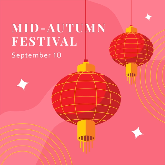 Mid-autumn Festival Instagram Post
