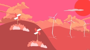 Summer Breeze Background