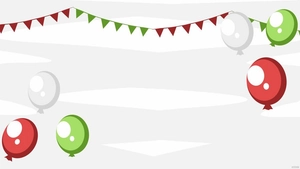 Simple Mexican Independence Day Background