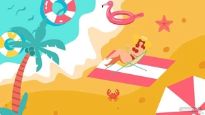 Summer Clipart Background