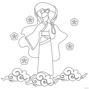 Cartoon Mid-Autumn Festival Drawing