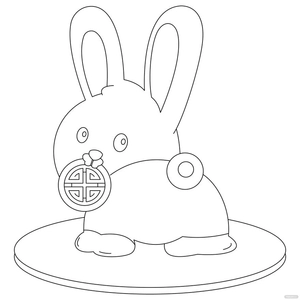 Funny Mid-Autumn Festival Drawing