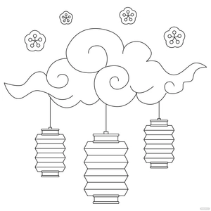 Transparent Mid-Autumn Festival Drawing