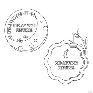 Mid-Autumn Festival Promotional Drawing