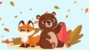 Cute Autumn Background