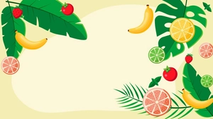 Summer Fruits Background
