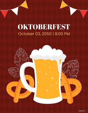 Oktoberfest Flyer Background