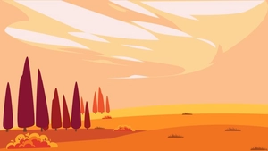 Autumn Sky Background