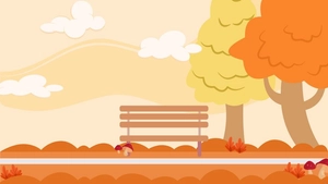 Anime Autumn Background