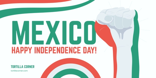 Happy Mexican Independence Day Banner