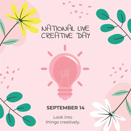 National Live Creative Day FB Post