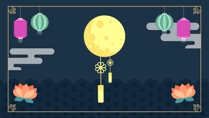 Mid-Autumn Festival Background Design