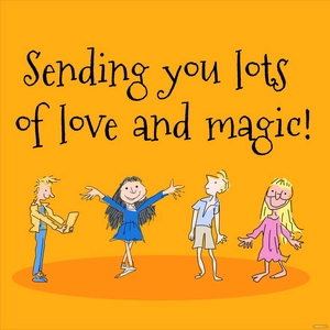 Roald Dahl Day Wishes Vector