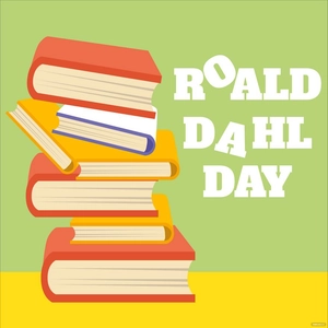 Roald Dahl Day Vector