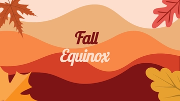 Free Fall Equinox Background Template to Edit Online
