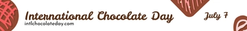 Free International Chocolate Day Website Banner Template to Edit Online Free International Chocolate Day Website Banner Template to Edit Online