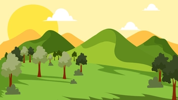 Free Forest Mountain Background Template to Edit Online