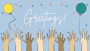 Roald Dahl Day Greeting Card Background