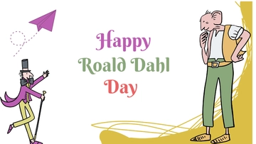 Free Happy Roald Dahl Day Background Template to Edit Online