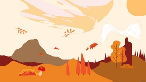 Fall Mountain Background