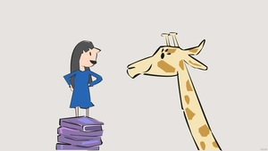 Roald Dahl Day Cartoon Background