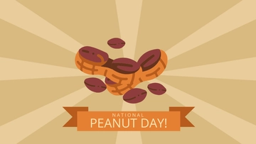 Free National Peanut Day Background Template to Edit Online Free National Peanut Day Background Template to Edit Online