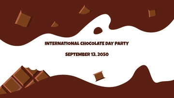Free International Chocolate Day Invitation Background Template to Edit Online Free International Chocolate Day Invitation Background Template to Edit Online