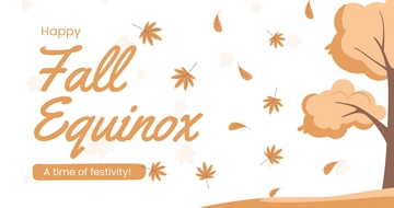 Free Fall Equinox FB Post Template to Edit Online