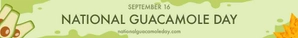 National Guacamole Day Website Banner