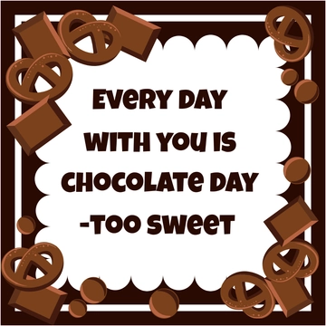 Free International Chocolate Day Greeting Card Vector Template to Edit Online Free International Chocolate Day Greeting Card Vector Template to Edit Online