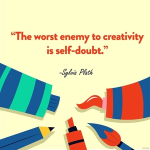 National Live Creative Day Quote Vector