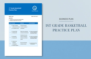 1st Grade Basketball Practice Plan