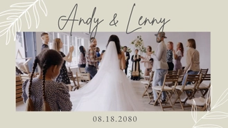 Wedding Celebration Invite Video