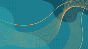 Teal And Gold Background