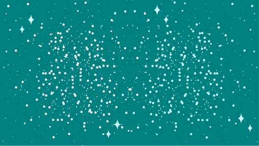 Teal Sparkle Background