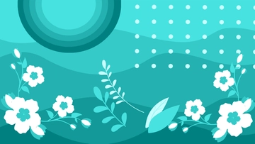 Free Pretty Teal Background Template to Edit Online