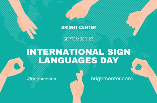 International Day of Sign Languages Banner