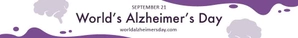 World Alzheimer’s Day Website Banner