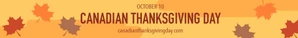 Canadian Thanksgiving Website Banner