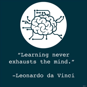 National Online Learning Day Quote Vector