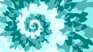 Teal Tie Dye Background